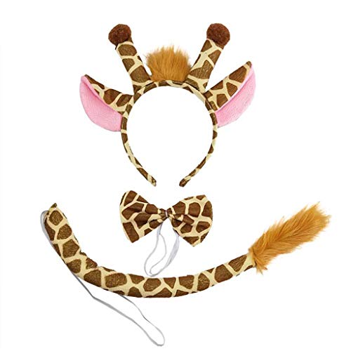 Zktfyshk Giraffen-Haarreif, Plüsch-Giraffen-Stirnband, Giraffen-Kopfbedeckung, Stirnband für Damen und Mädchen, Cartoon-Plüsch-Haarband, Kopfschmuck Zktfyshk Giraffen-Haarreif, Plüsch-Giraffen-Stirnband, Giraffen-Kopfbedeckung, Stirnband für Damen und Mädchen, Cartoon-Plüsch-Haarband, Kopfschmuck von Zktfyshk