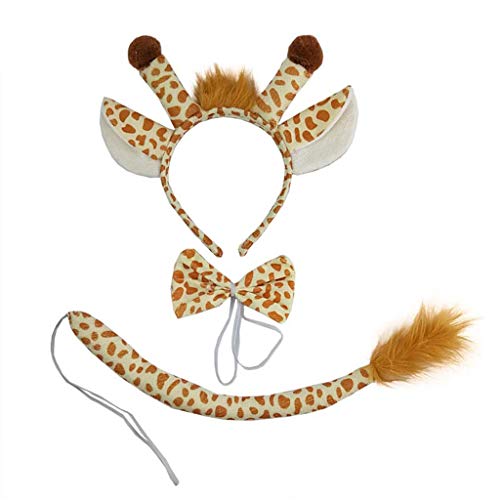 Zktfyshk Giraffen-Haarreif, Plüsch-Giraffen-Stirnband, Giraffen-Kopfbedeckung, Stirnband für Damen und Mädchen, Cartoon-Plüsch-Haarband, Kopfschmuck Zktfyshk Giraffen-Haarreif, Plüsch-Giraffen-Stirnband, Giraffen-Kopfbedeckung, Stirnband für Damen und Mädchen, Cartoon-Plüsch-Haarband, Kopfschmuck von Zktfyshk