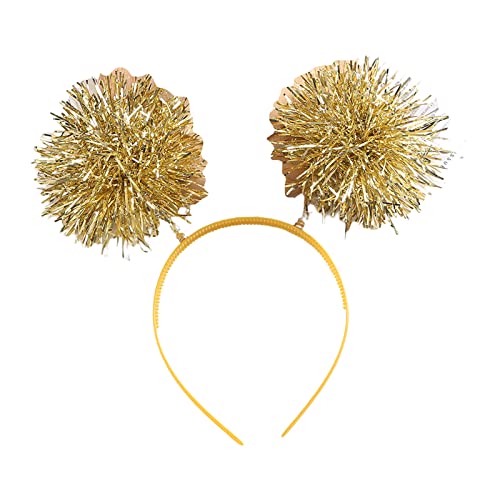 Zktfyshk Haarreif für Weihnachten, für Damen, Studenten, glänzend, hüpfende Kugelform, Stirnbänder, Lametta, Party, Haarreifen Zktfyshk Haarreif für Weihnachten, für Damen, Studenten, glänzend, hüpfende Kugelform, Stirnbänder, Lametta, Party, Haarreifen von Zktfyshk