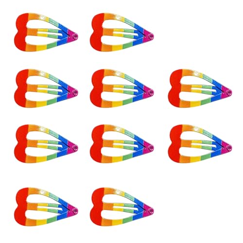 Zktfyshk Haarspange für heiße Mädchen, verschiedene Formen, kann ausgewählt werden, Regenbogenfarben, Haarspangen für Teenager und Mädchen Zktfyshk Haarspange für heiße Mädchen, verschiedene Formen, kann ausgewählt werden, Regenbogenfarben, Haarspangen für Teenager und Mädchen von Zktfyshk