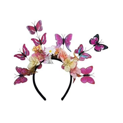 Zktfyshk Haarstyling-Accessoire mit Blumen- und Schmetterlingsmotiv, mit biegbarem Draht, ideal für Gartenpartys und Galas-Veranstaltungen Zktfyshk Haarstyling-Accessoire mit Blumen- und Schmetterlingsmotiv, mit biegbarem Draht, ideal für Gartenpartys und Galas-Veranstaltungen von Zktfyshk