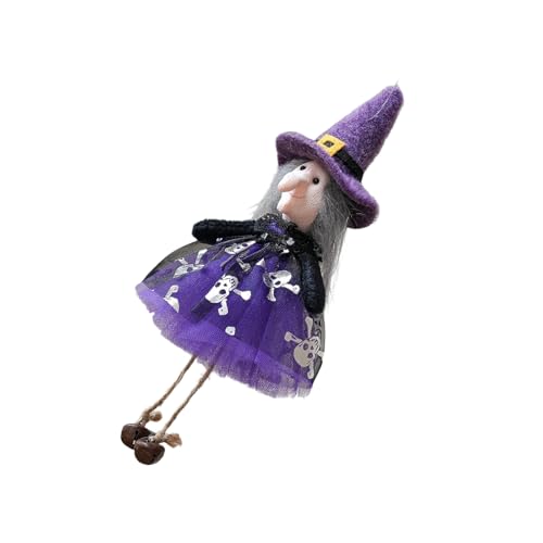 Zktfyshk Halloween-Hängedekoration aus Stoff, gruselige, unheimliche Hexe, schwarze Katzen, Kürbis, Phantom-Ornament für den Innenbereich Zktfyshk Halloween-Hängedekoration aus Stoff, gruselige, unheimliche Hexe, schwarze Katzen, Kürbis, Phantom-Ornament für den Innenbereich von Zktfyshk