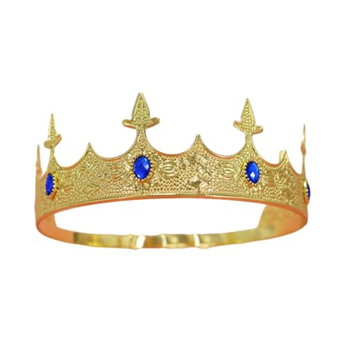 Zktfyshk Herren-Tiaras im Vintage-Stil, für Geburtstagsparty und Kostümveranstaltung, Halloween-Party, Dressingup, Kronenstück, Stirnband Zktfyshk Herren-Tiaras im Vintage-Stil, für Geburtstagsparty und Kostümveranstaltung, Halloween-Party, Dressingup, Kronenstück, Stirnband von Zktfyshk