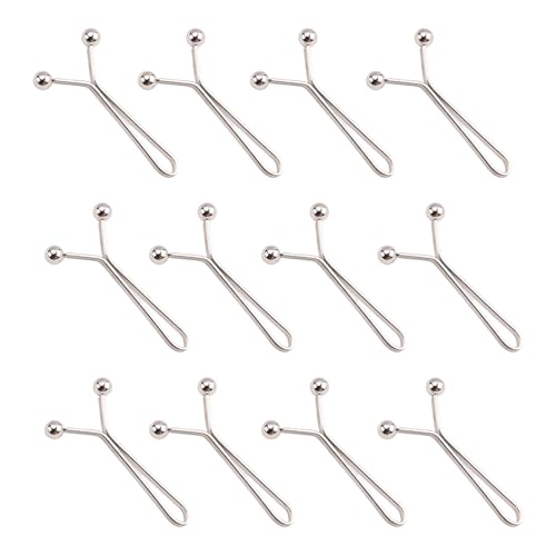 Zktfyshk Hijab Pins Set mit 12 Clips für Damenschal und Kopftuch, Schmuck für Schal und Kopftuch von Zktfyshk
