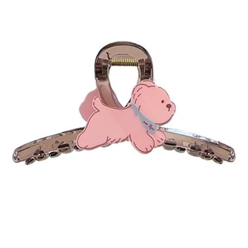 Zktfyshk Kleine Haarklammer für Damen, Cartoon-Welpen-Design, starkes Metall, mehrere Farben Zktfyshk Kleine Haarklammer für Damen, Cartoon-Welpen-Design, starkes Metall, mehrere Farben von Zktfyshk