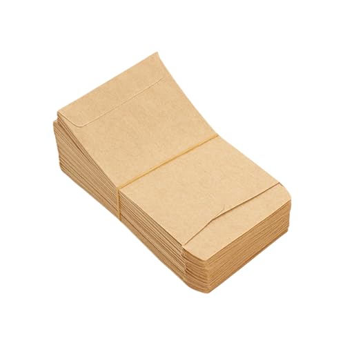 Zktfyshk Kleine Papiertüten für Landwirtschaft, Münzen, Süßigkeiten, Schmuck, Braun, Miniatur-Tüten, klein, 100 Stück Zktfyshk Kleine Papiertüten für Landwirtschaft, Münzen, Süßigkeiten, Schmuck, Braun, Miniatur-Tüten, klein, 100 Stück von Zktfyshk