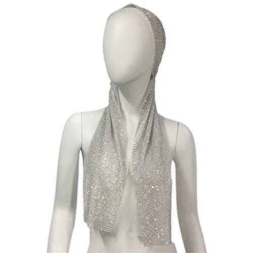 Zktfyshk Kopfband, Netz-Stirnband, Kristall-Haarband, elastisch, Körperschmuck, Accessoire für Damen Zktfyshk Kopfband, Netz-Stirnband, Kristall-Haarband, elastisch, Körperschmuck, Accessoire für Damen von Zktfyshk