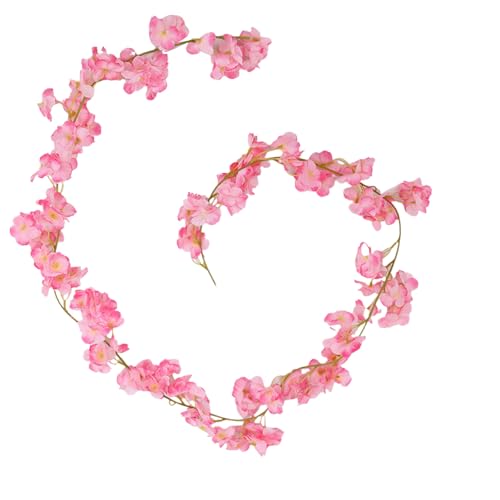 Zktfyshk Künstliche Blumenranken-Girlanden für drinnen und draußen, Hochzeit, Party, Garten, Dekoration, realistische Blume zum Aufhängen Zktfyshk Künstliche Blumenranken-Girlanden für drinnen und draußen, Hochzeit, Party, Garten, Dekoration, realistische Blume zum Aufhängen von Zktfyshk