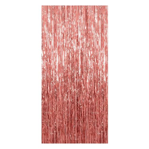 Zktfyshk Metallischer Lametta-Vorhang aus Aluminiumfolie, Dekoration für Geburtstag, Hochzeit und Urlaub, Party, Hintergrund, Türaufhängung Zktfyshk Metallischer Lametta-Vorhang aus Aluminiumfolie, Dekoration für Geburtstag, Hochzeit und Urlaub, Party, Hintergrund, Türaufhängung von Zktfyshk