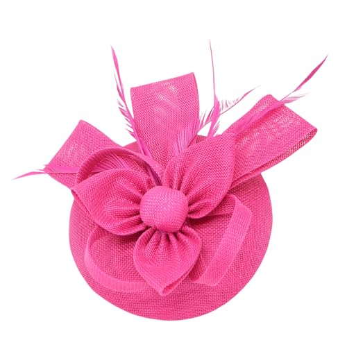 Zktfyshk Modischer, eleganter Fascinator, Hut, dekorativer Blumenkopfschmuck mit verstellbarer Blume, für Hochzeiten, Tees, Partys, Events Zktfyshk Modischer, eleganter Fascinator, Hut, dekorativer Blumenkopfschmuck mit verstellbarer Blume, für Hochzeiten, Tees, Partys, Events von Zktfyshk