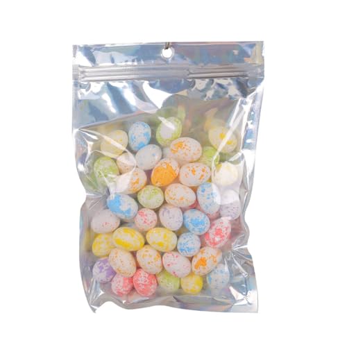 Zktfyshk Ostereier, bunte Eier, festliche Korbfüller, mehrfarbig, Schaumstoff-Eier, für Ostern, 50 Stück Zktfyshk Ostereier, bunte Eier, festliche Korbfüller, mehrfarbig, Schaumstoff-Eier, für Ostern, 50 Stück von Zktfyshk