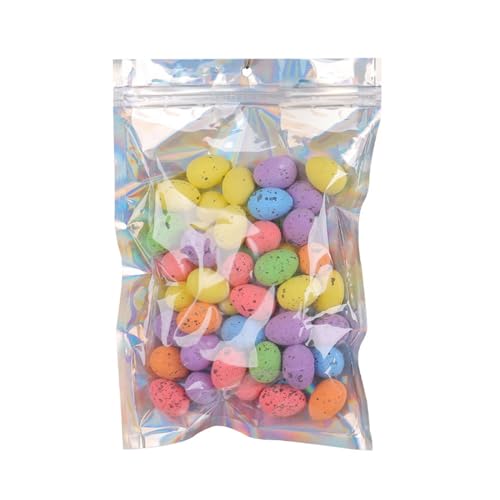 Zktfyshk Ostereier, bunte Eier, festliche Korbfüller, mehrfarbig, Schaumstoff-Eier, für Ostern, 50 Stück Zktfyshk Ostereier, bunte Eier, festliche Korbfüller, mehrfarbig, Schaumstoff-Eier, für Ostern, 50 Stück von Zktfyshk