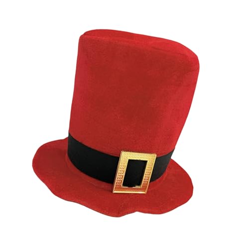 Zktfyshk Santa Tall Für Erwachsene Unisex Stoffschnalle Gürtel Weihnachtskappen Festival Urlaub Caps Kostümzubehör Kopfbedeckung Zktfyshk Santa Tall Für Erwachsene Unisex Stoffschnalle Gürtel Weihnachtskappen Festival Urlaub Caps Kostümzubehör Kopfbedeckung von Zktfyshk