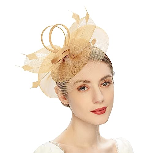 Zktfyshk Schmetterling Mesh Hut Stirnbänder Stilvolle Damen Fascinator Hut Haarteil für Hochzeiten und Partys Zktfyshk Schmetterling Mesh Hut Stirnbänder Stilvolle Damen Fascinator Hut Haarteil für Hochzeiten und Partys von Zktfyshk