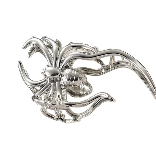 Zktfyshk Sichere Spinnen-Haarspange, multifunktional, rutschfest, für Damen und Mädchen, für den täglichen Gebrauch und Halloween-Event-Kopf-Zubehör Zktfyshk Sichere Spinnen-Haarspange, multifunktional, rutschfest, für Damen und Mädchen, für den täglichen Gebrauch und Halloween-Event-Kopf-Zubehör von Zktfyshk