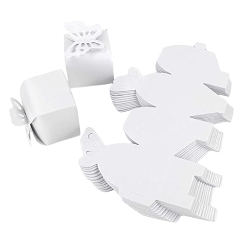 Zktfyshk Süßigkeiten-Boxen mit Schmetterlings-Motiv für Babypartys, stilvolle Schmetterlings-Verzierung, Geschenke-Aufbewahrungsboxen für Partys Zktfyshk Süßigkeiten-Boxen mit Schmetterlings-Motiv für Babypartys, stilvolle Schmetterlings-Verzierung, Geschenke-Aufbewahrungsboxen für Partys von Zktfyshk