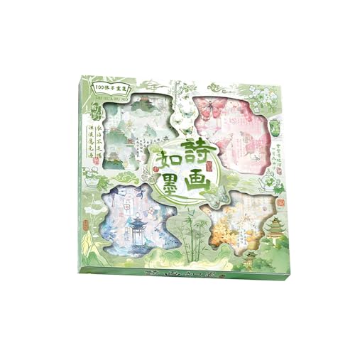 Zktfyshk Tier-Aufkleber, PET-Aufkleber für Kinder, Motivationsaufkleber, selbstklebend, Scrapbooking-Aufkleber für Wasserflasche von Zktfyshk