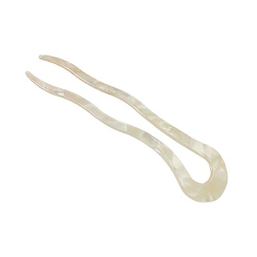 Zktfyshk Twist Hair Stick Clip Acetate Large U-förmige Haarnadel Schildkröte Pin Zktfyshk Twist Hair Stick Clip Acetate Large U-förmige Haarnadel Schildkröte Pin von Zktfyshk