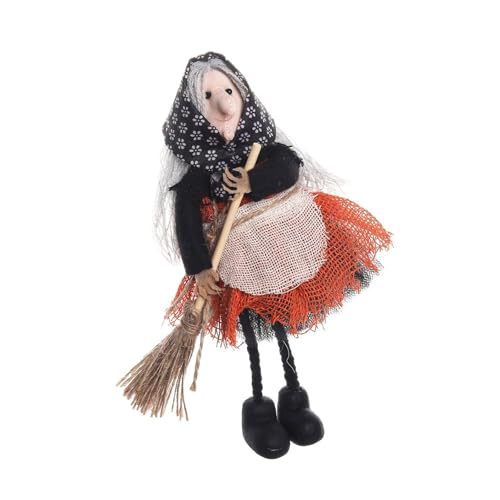 Zktfyshk Unheimliche Schürze Hexe mit Besen Figur Hängende Puppen Halloween Party Garten Dekorieren Requisiten Feste Zuhause Zktfyshk Unheimliche Schürze Hexe mit Besen Figur Hängende Puppen Halloween Party Garten Dekorieren Requisiten Feste Zuhause von Zktfyshk
