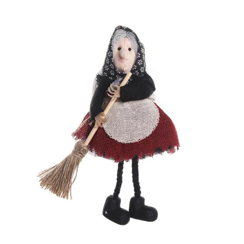 Zktfyshk Unheimliche Schürze Hexe mit Besen Figur Hängende Puppen Halloween Party Garten Dekorieren Requisiten Feste Zuhause Zktfyshk Unheimliche Schürze Hexe mit Besen Figur Hängende Puppen Halloween Party Garten Dekorieren Requisiten Feste Zuhause von Zktfyshk