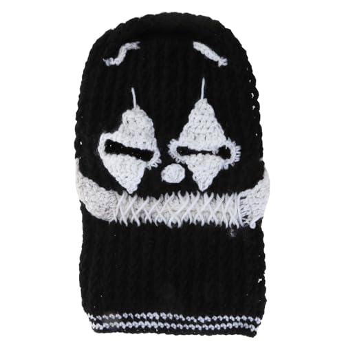 Zktfyshk Warmer Strickpullover für Damen, Erwachsene, 3 Löcher, Unisex, Halloween-Hut, Party-Requisiten von Zktfyshk