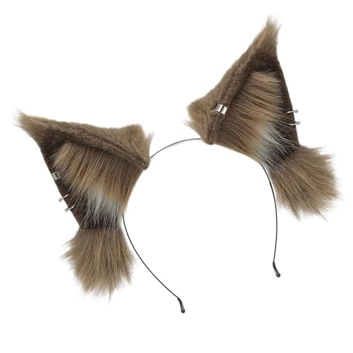 Zktfyshk Weiches Ohr-Haarband, bequemes Haarstyling-Accessoire für Damen und Mädchen, Party-Outfit, Halloween, Veranstaltung, Verkleiden Zktfyshk Weiches Ohr-Haarband, bequemes Haarstyling-Accessoire für Damen und Mädchen, Party-Outfit, Halloween, Veranstaltung, Verkleiden von Zktfyshk