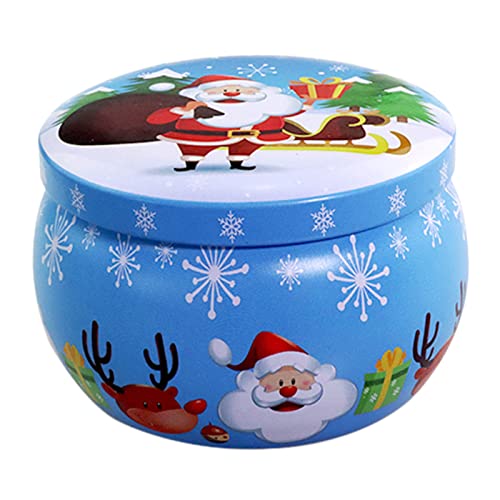 Zktfyshk Weihnachtskerzendosen mit Kerzengläsern für die Herstellung von Kerzen, Kunst & Aufbewahrung, Geschenke, leere Weihnachtskerze Zktfyshk Weihnachtskerzendosen mit Kerzengläsern für die Herstellung von Kerzen, Kunst & Aufbewahrung, Geschenke, leere Weihnachtskerze von Zktfyshk