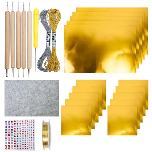 Zktfyshk Weihnachtsschmuck-Bastelset für Familienaktivitäten mit Aluminiumblech und Holzgriff Zktfyshk Weihnachtsschmuck-Bastelset für Familienaktivitäten mit Aluminiumblech und Holzgriff von Zktfyshk