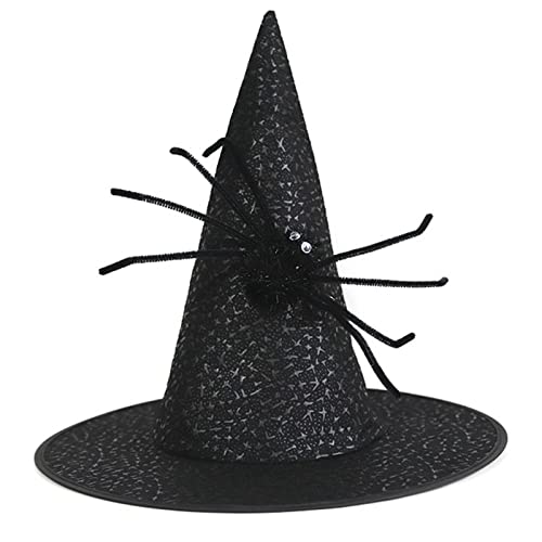 Zktfyshk Witch Wizard Magican Halloween Requisiten Neujahr Dicke Maskerade Erwachsene Kinder Halloween Hexenkostüm von Zktfyshk