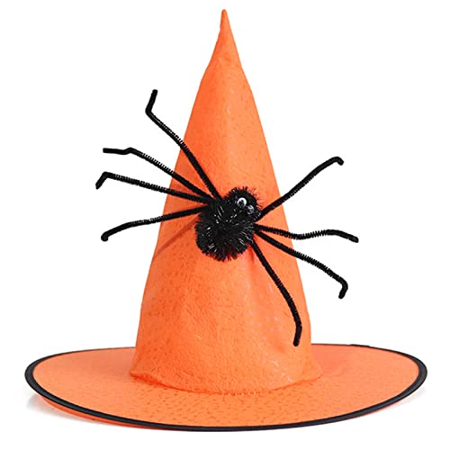 Zktfyshk Witch Wizard Magican Halloween Requisiten Neujahr Dicke Maskerade Erwachsene Kinder Halloween Hexenkostüm von Zktfyshk