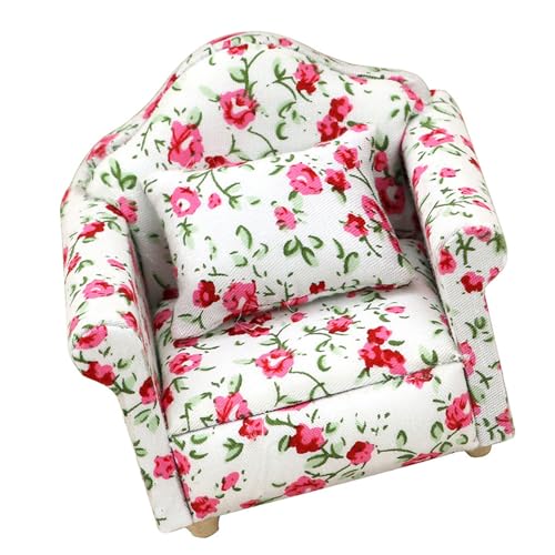 Zkydhbd 1/12 Scale Dollhouses Miniatur Couch Möbel Tun Spiel Für Kindermöbelmodell Sofa Model Moderne Zkydhbd 1/12 Scale Dollhouses Miniatur Couch Möbel Tun Spiel Für Kindermöbelmodell Sofa Model Moderne von Zkydhbd