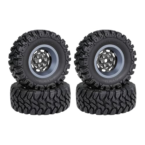1/18 Fernbedienungsmodell Gummi Radreifen Für Autospielzeug Crawler Kollektion Kits Für Crawler Reifen Spielzeugauto Zubehör Beadlock Fernbedienung von Zkydhbd