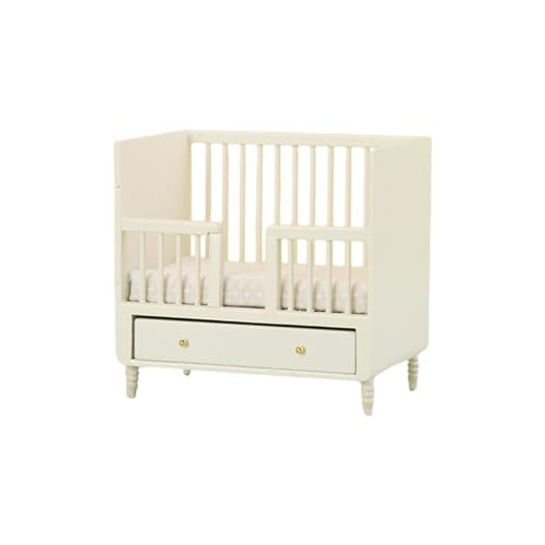 1:12 Modell Baby Cot Cot Bed Wohnzimmer Holzmöbel Mikro Landschaft Dekoration Doll Haus Accessoires Dekoration Für Familienspiele 1:12 Modell Baby Cot Cot Bed Wohnzimmer Holzmöbel Mikro Landschaft Dekoration Doll Haus Accessoires Dekoration Für Familienspiele von Zkydhbd