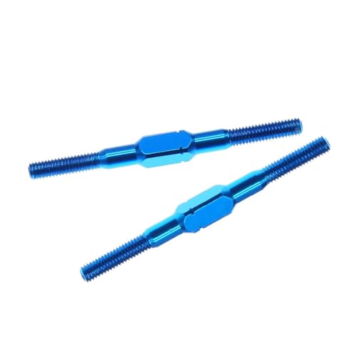 2pcs Aluminium Spannschlosswelle 3x42mm Stangenverknüpfung Für Fernbedienungsmodell Autos Zubehör 2pcs Aluminium Spannschlosswelle 3x42mm Stangenverknüpfung Für Fernbedienungsmodell Autos Zubehör von Zkydhbd