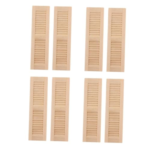 2pcs Realistische Miniaturblinden Für 1/12 Puppenhausfenster Mit Holzkörnern Detail Doll House Szene Display Zubehör Zubehör Holzblinds 2pcs Realistische Miniaturblinden Für 1/12 Puppenhausfenster Mit Holzkörnern Detail Doll House Szene Display Zubehör Zubehör Holzblinds von Zkydhbd
