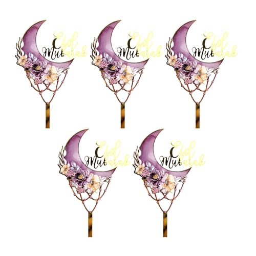 5pieces Cupcake Toppers Kuchen Dekoration Eid Theme Cake Picks Hochzeitstortezubehör Für Partyfeierlichkeiten Geeignet 5pieces Cupcake Toppers Kuchen Dekoration Eid Theme Cake Picks Hochzeitstortezubehör Für Partyfeierlichkeiten Geeignet von Zkydhbd
