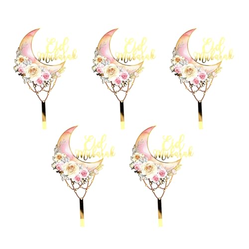5pieces Cupcake Toppers Kuchen Dekoration Eid Theme Cake Picks Hochzeitstortezubehör Für Partyfeierlichkeiten Geeignet 5pieces Cupcake Toppers Kuchen Dekoration Eid Theme Cake Picks Hochzeitstortezubehör Für Partyfeierlichkeiten Geeignet von Zkydhbd
