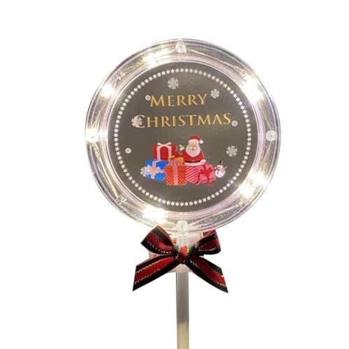 Acryldekorative Lampe LED Kuchendekoration Für Hochzeitslehrer Für Geburtstagsfeier Kuchen Dekoration Accessoires von Zkydhbd
