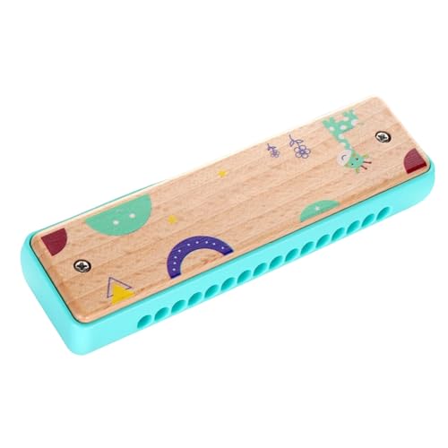 Blues Mundononica Für Kinder Von 3+ Naturholz 16 Loch Musical Learning Toy Wood Konstruktion Blues Mundononica Für Kinder Von 3+ Naturholz 16 Loch Musical Learning Toy Wood Konstruktion von Zkydhbd