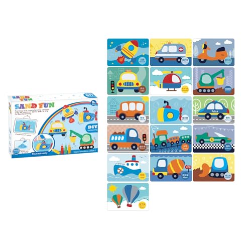 Buntes Sandkunst Bild Kits Für Kinder Handgefertigtes Sand Zeichnung Bastel Set Geburtstag Präsent Buntes Sandkunst Bild Kits Für Kinder Handgefertigtes Sand Zeichnung Bastel Set Geburtstag Präsent von Zkydhbd