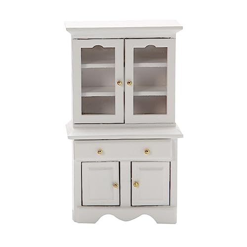 Dolls House Skala Miniaturschrank Holz Display Schrank 1:12 Haus Landschaftsgestaltung Möbel Mädchen Puppen Haus Ornament Doll Hausmöbel Displanung Miniaturmöbel Vor Spielenmöglichkeiten Zu Spielen von Zkydhbd