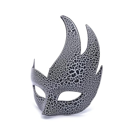 Flame Face Covers Maskerade Gesichtsbezüge Halloween Gesichtsabdeckungen Halbgesichtsabdeckungen Venezianer Gesichtsabdeckungen Für Frau Mann Halloween Maske Flammenmaske Masquerade Maske Für Party von Zkydhbd