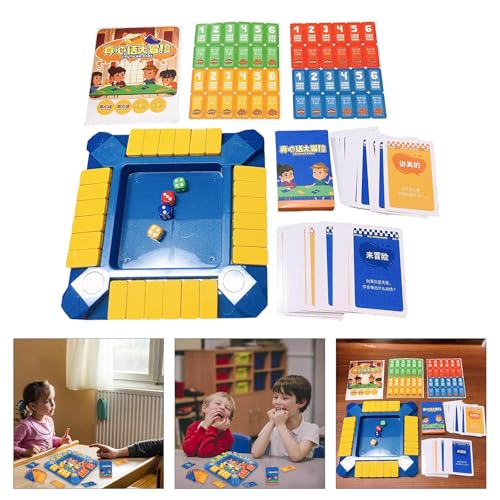 Frühkindliche Bildungsspielspielzeug Interaktive Wahrheiten Oder Dare Challenge Board Toy Für Kreativität Strategiefähigkeiten Frühkindliche Bildungsspielspielzeug Interaktive Wahrheiten Oder Dare Challenge Board Toy Für Kreativität Strategiefähigkeiten von Zkydhbd