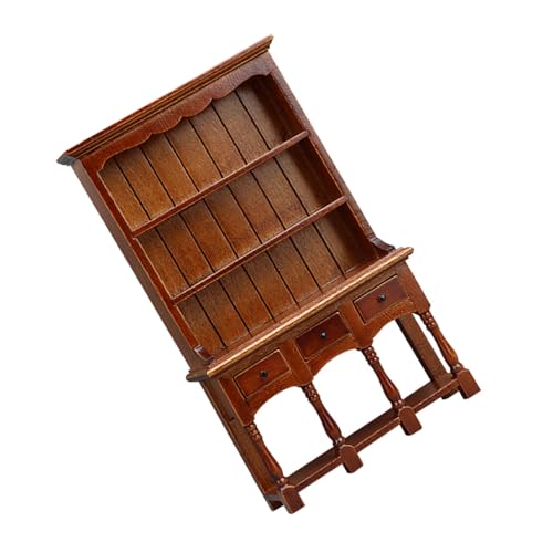 Handwerksholz Miniaturschrank Für Dollhouses Für 1/12 Schuppenhäuser Schlafzimmer Lagerschrank Für Wohnzimmerszenendekoration Handwerksholz Miniaturschrank Für Dollhouses Für 1/12 Schuppenhäuser Schlafzimmer Lagerschrank Für Wohnzimmerszenendekoration von Zkydhbd