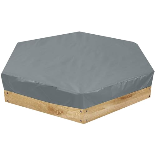 Hexagonale Sandkastenabdeckung Für Hinterhof Freien Regenfeste Sonne Protective Sandbox Abdeckung Wasserdichtes Verschleiß Gegen Die Sandbox Abdeckung Freien Freien von Zkydhbd