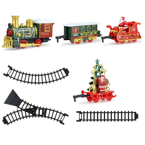Kids Adventure Puzzle Track Toy Set Interactive Train Spiel Für Kinder 3+ Kleinkind Weihnachtszug Und Gleise Set Weihnachtszug Set Mit Musik Kids Adventure Puzzle Track Toy Set Interactive Train Spiel Für Kinder 3+ Kleinkind Weihnachtszug Und Gleise Set Weihnachtszug Set Mit Musik von Zkydhbd