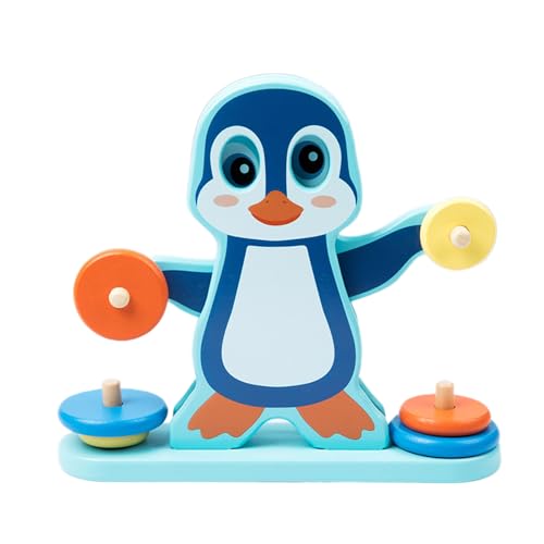 Kids Cartoon Penguins Scale Block Balance Training Spielzeughand Spielzeug Für Kleinkinder Weihnachtsfeier Casual Play Balance Spielzeug Spielzeug Für Kleinkindstaaten Spielzeug Pädagogik Pädagogik von Zkydhbd