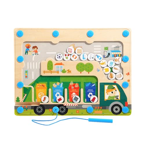 Kinder Maze Puzzle Puzzle Tisch Spiel Stiftkontrolle Training Tracing Board Vorschule Handkenntnis Spielzeug Magnetische Rätsel Für Kleinkind Sortierspiel von Zkydhbd