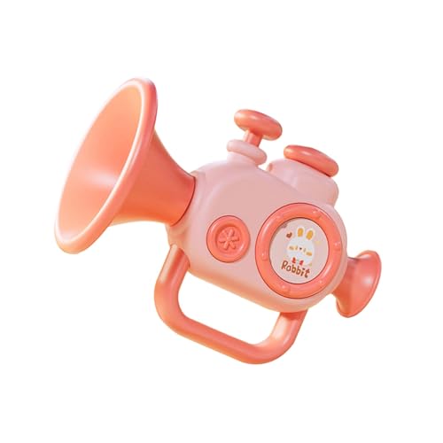 Kinder Sicheres Instrument Horn Mit Ergonomischem Unterstützt Sensorische Erkundung Für Babys Kinder Musical Horn Toy von Zkydhbd