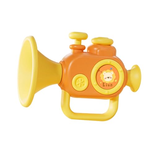 Kinder Sicheres Instrument Horn Mit Ergonomischem Unterstützt Sensorische Erkundung Für Babys Kinder Musical Horn Toy von Zkydhbd